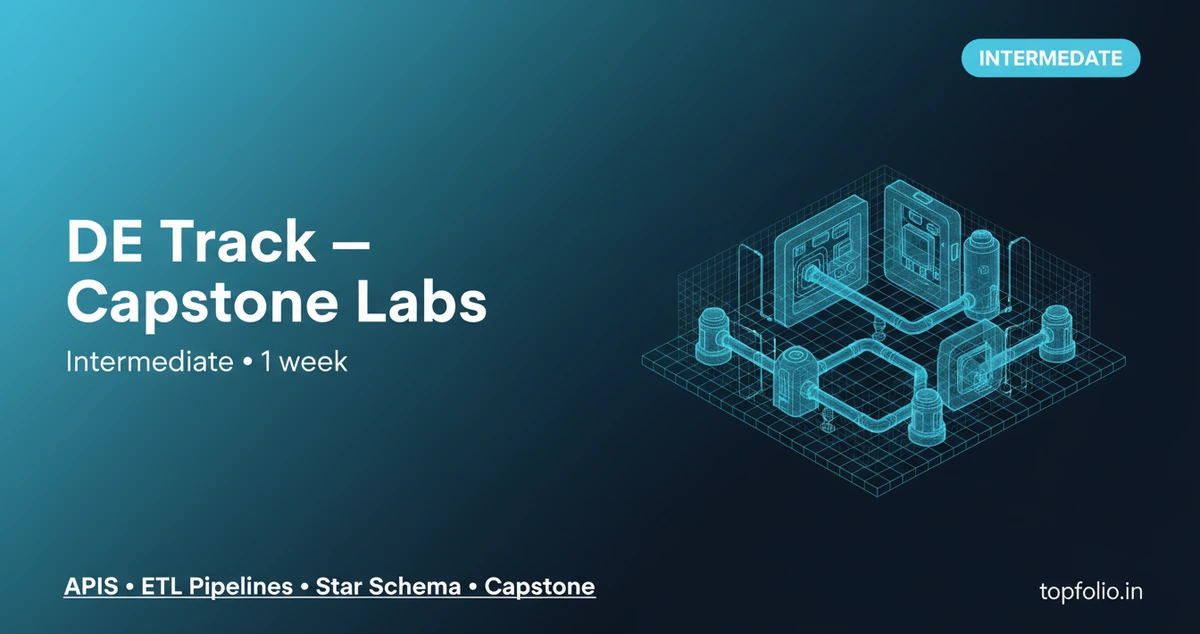 DE Track — Capstone Labs
