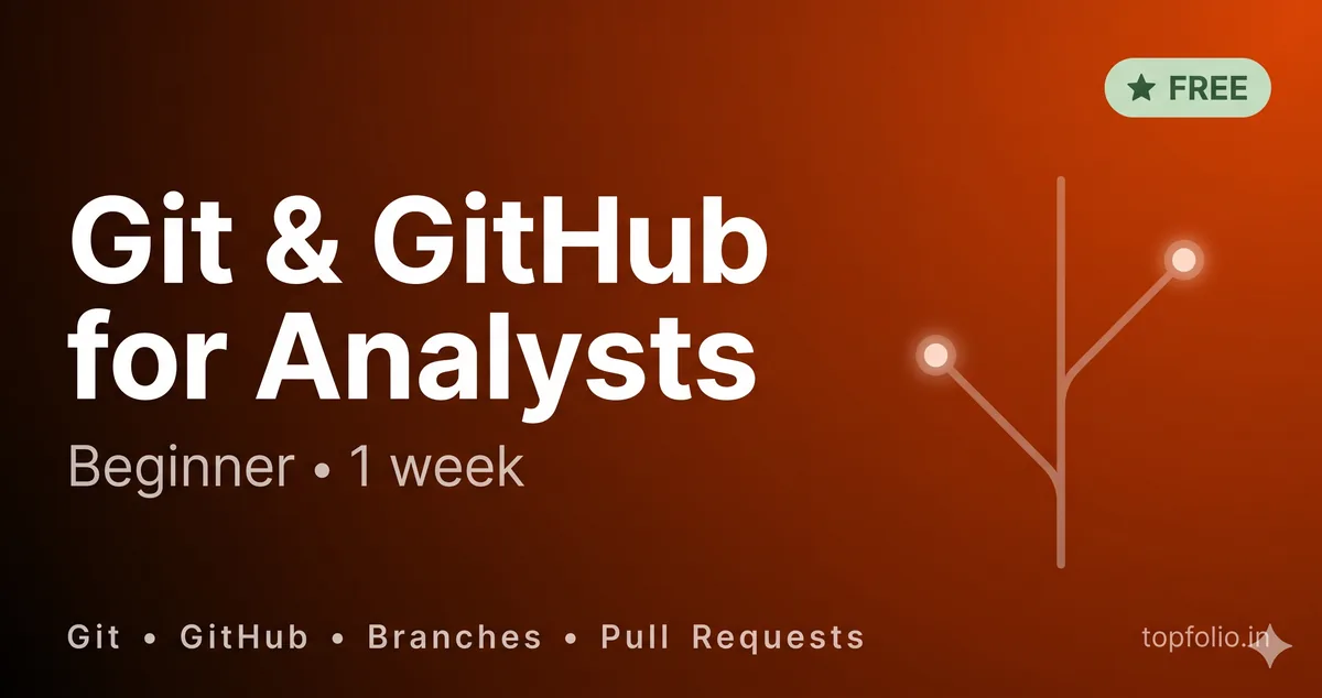 Git & GitHub for Analysts
