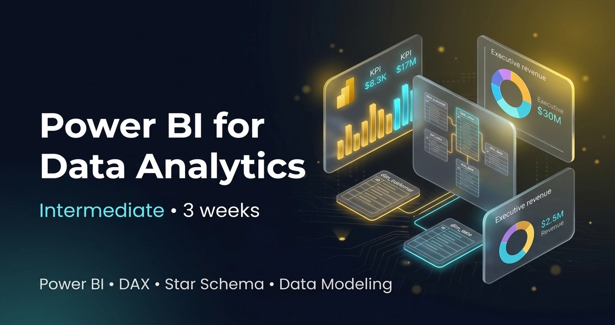Power BI for Data Analytics & Business Intelligence