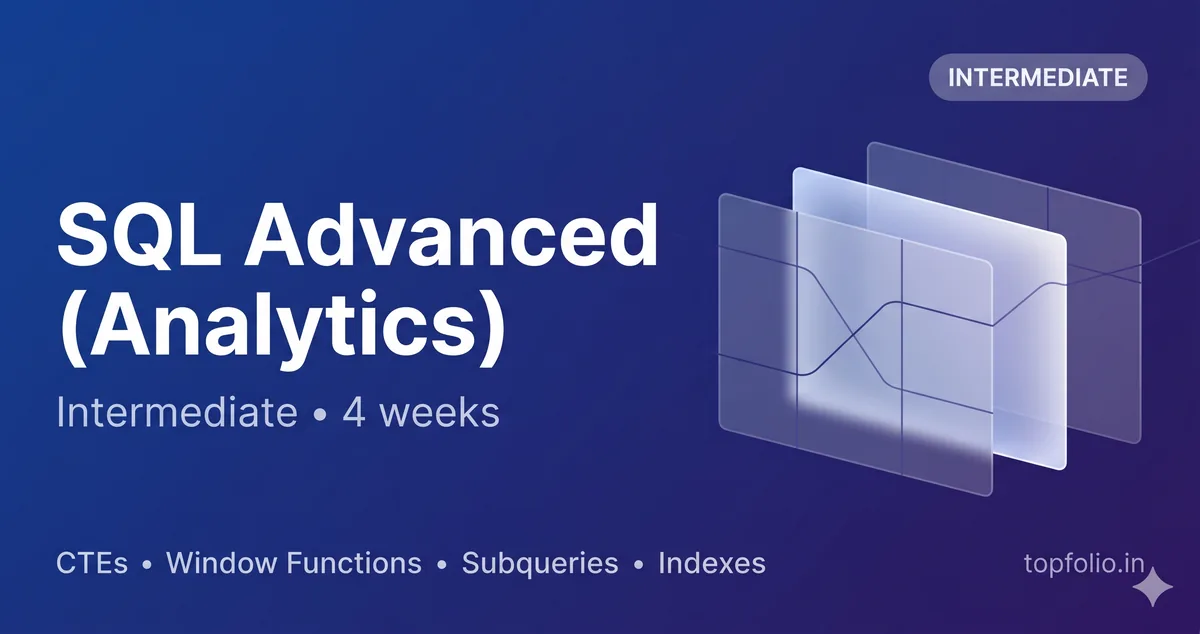 SQL Advanced (Analytics)